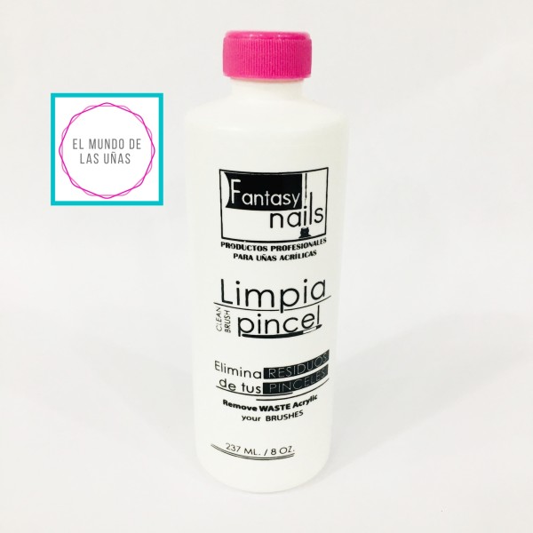 LIMPIA PINCEL 8 OZ #FANTASYNAILS