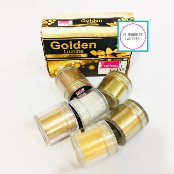 COLECCIÓN DE ACRÍLICOS "GOLDEN" #FANTASY