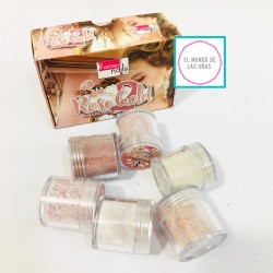 COLECCIÓN DE ACRÍLICOS "ROSE GOLD 2" #FANTASY