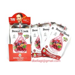 MASCARILLA FACIAL EN TELA FRUTOS ROJOS