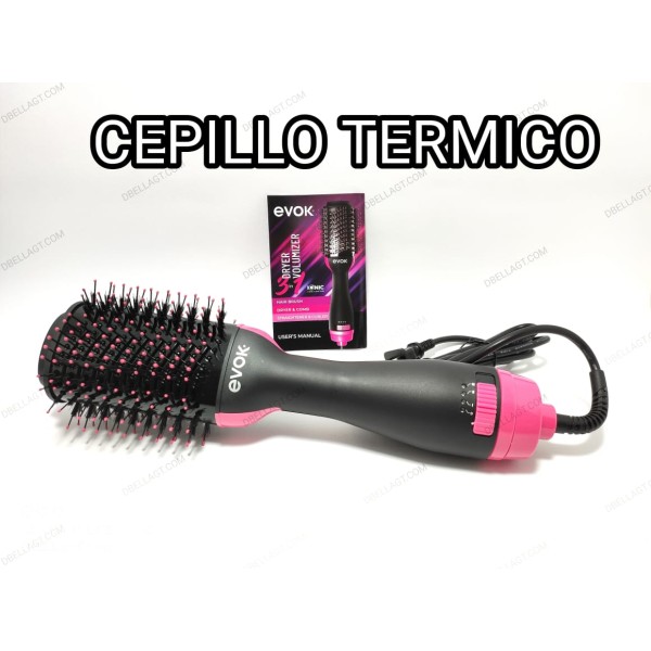 CEPILLO REDONDO TERMICO  3 EN 1